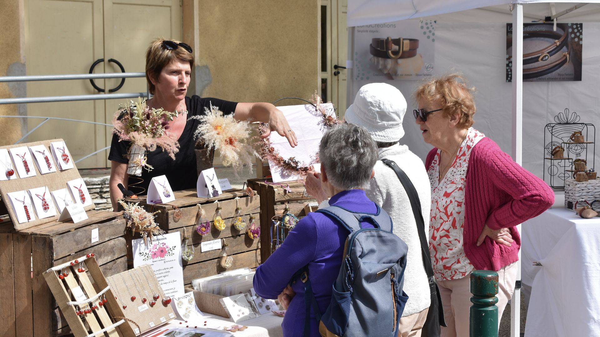 Exposants 4 producteurs bio valence drome foire gourmande