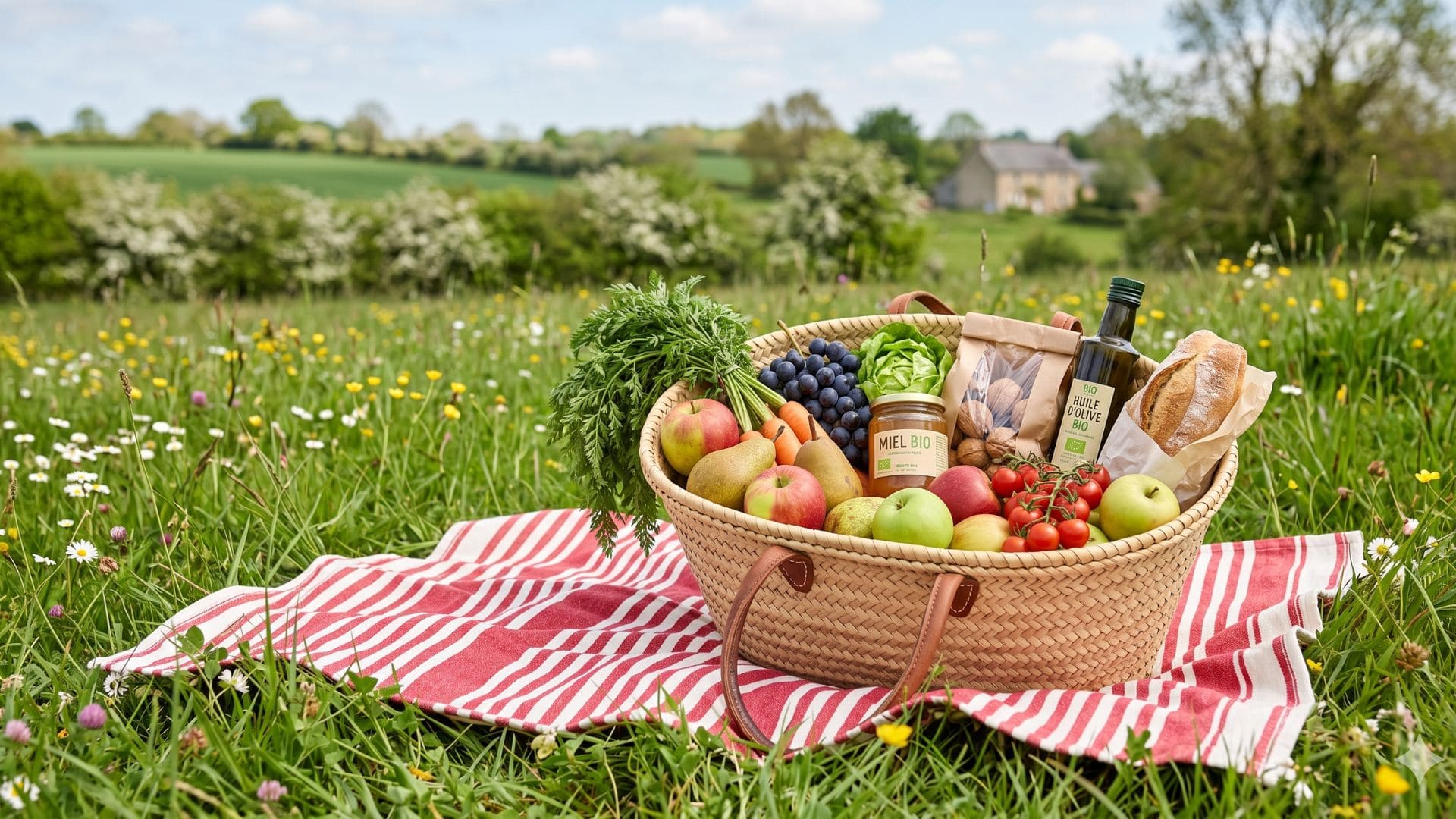panier garnis bio producteurs bio valence drome Isère