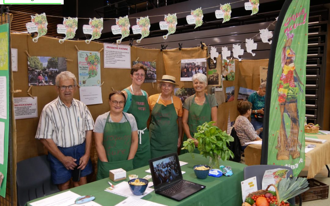 Croquons Nature… ! présent au forum des associations